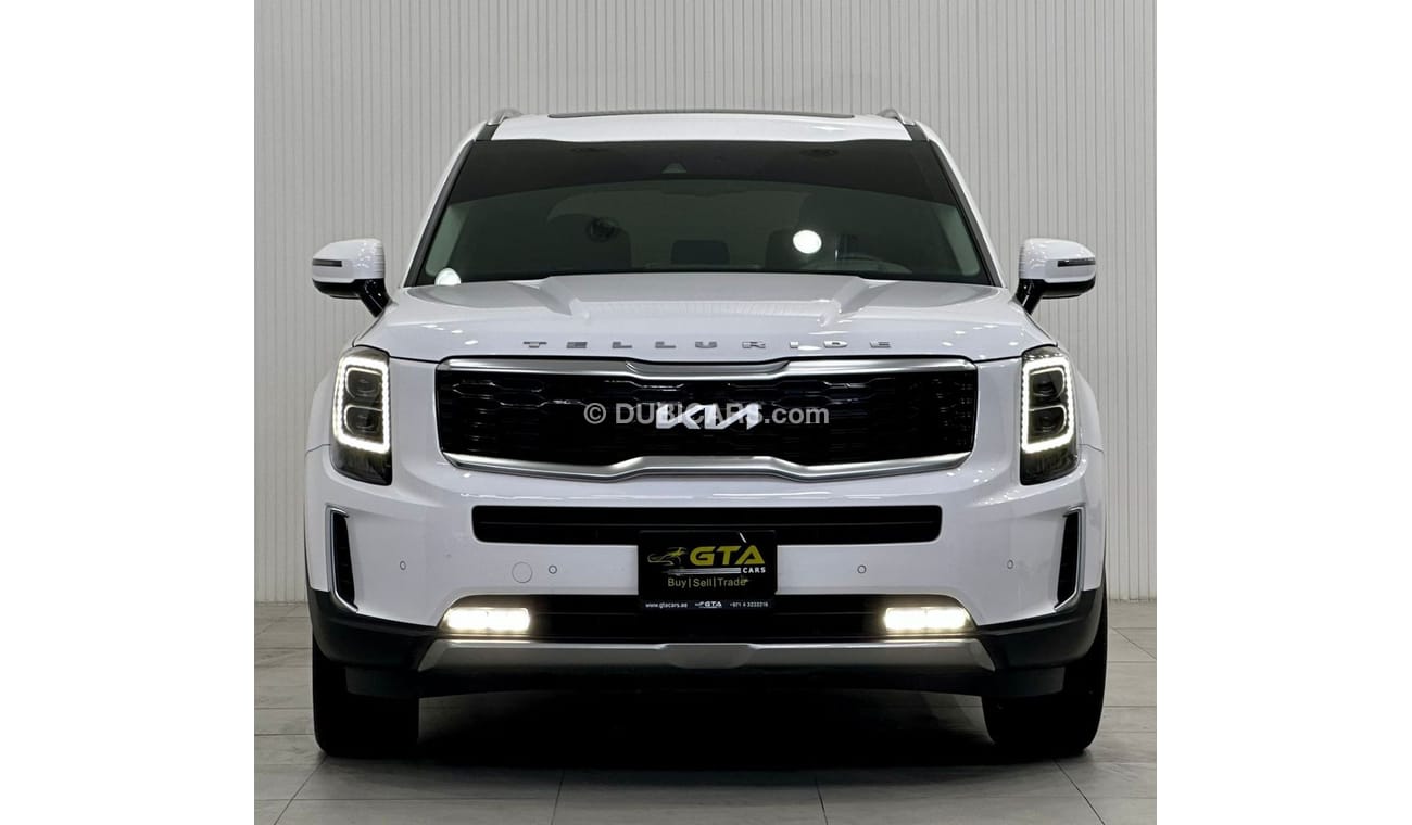 كيا تيلورايد 2022 KIA Telluride GT-Line, Nov 2026 KIA Warranty, Nov 2024 KIA Service Pack, Full Options, GCC