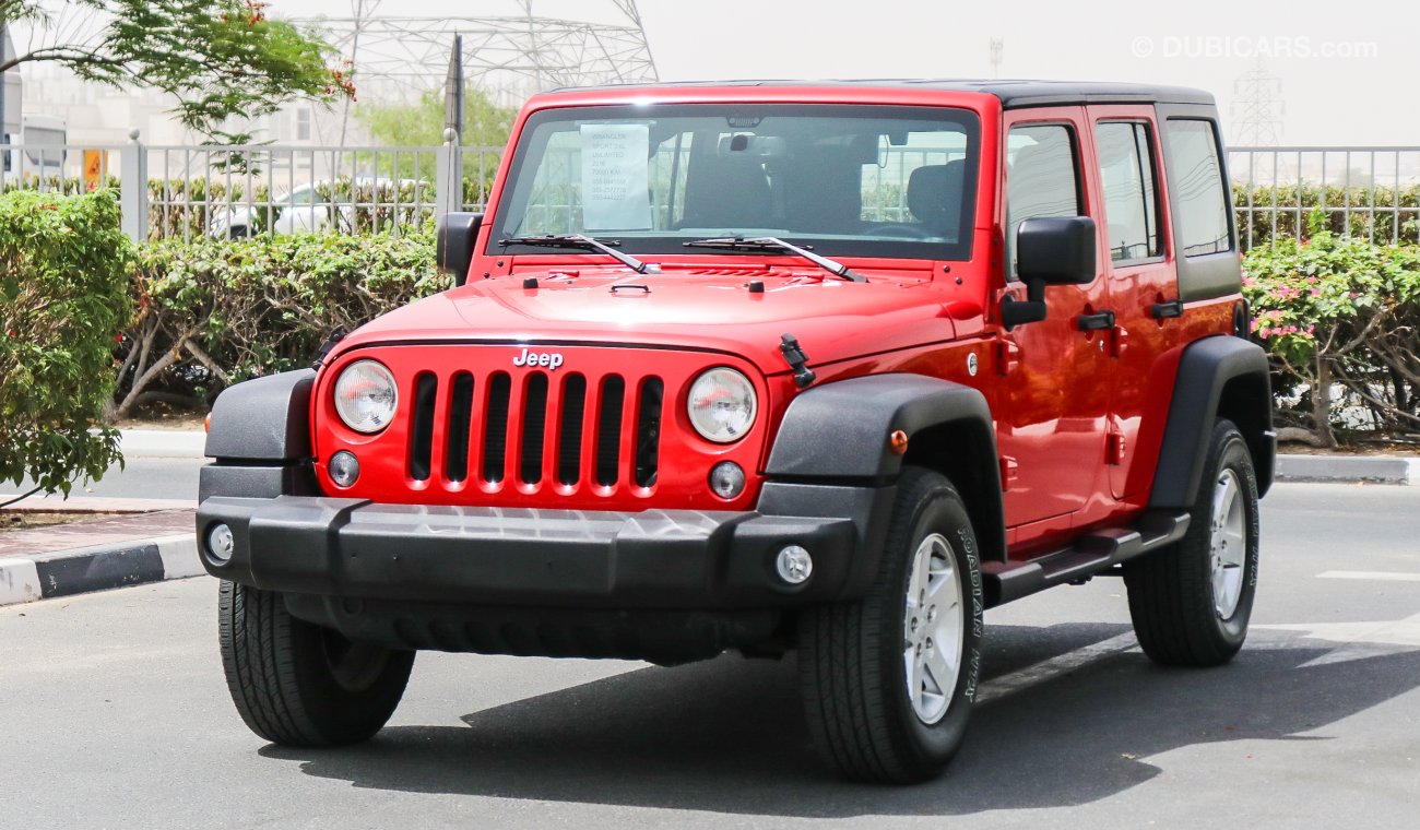 Jeep Wrangler Sport unlimited