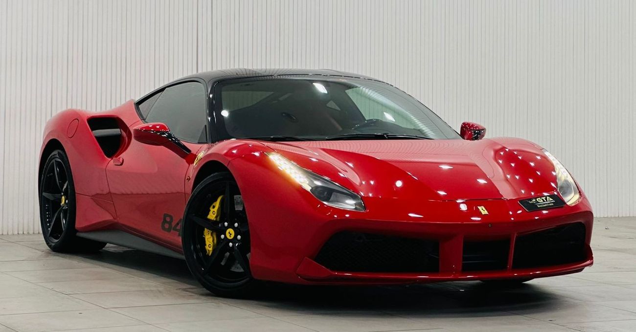 Ferrari 488 Std 2016 Ferrari 488 GTB, Full Service History, GCC