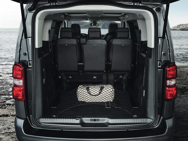 Peugeot Traveller interior - Boot Space