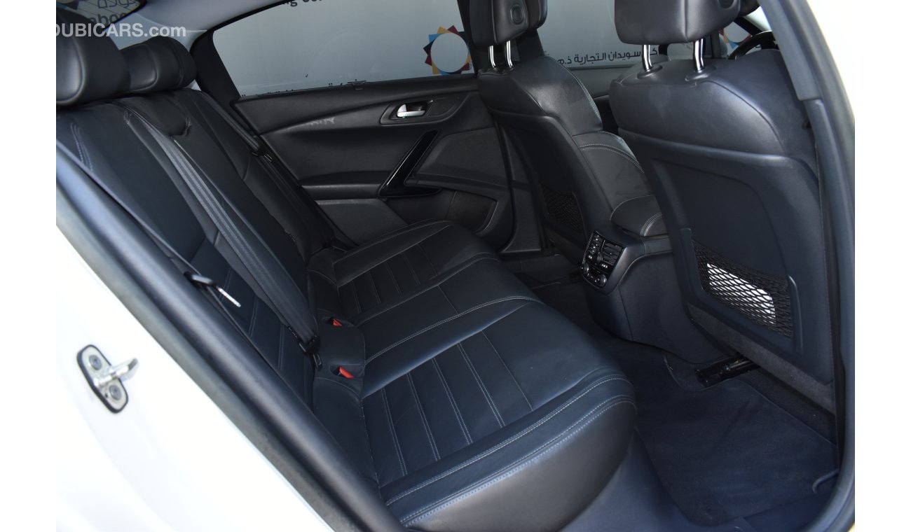 Peugeot 508 TURBO 1.6L ALLURE 2015 GCC SPECS WITH DEALER WARRANTY FREE INSURANCE