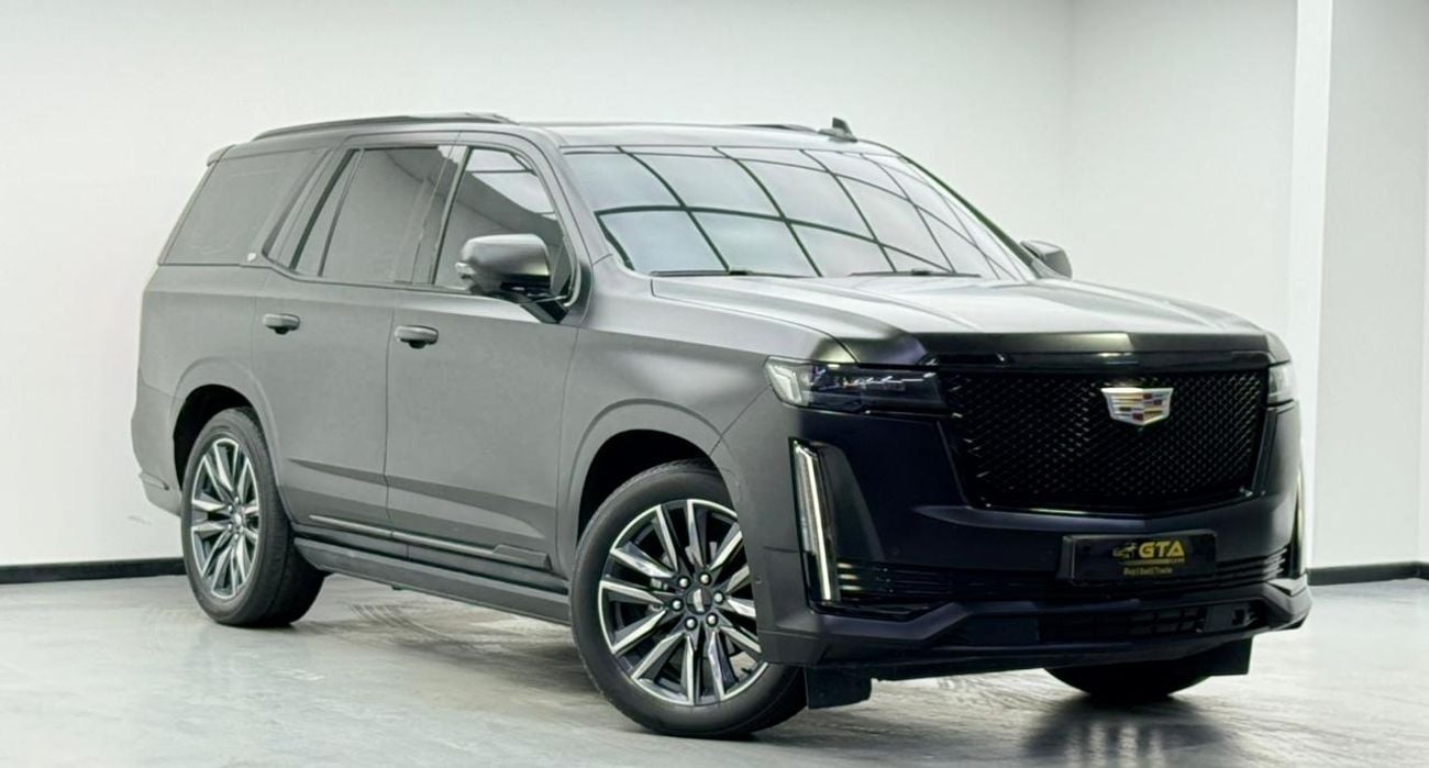 Cadillac Escalade Sport Platinum 6.2L 4WD 2022 Cadillac Escalade 600 Sport Platinum, 2027 Cadillac Warranty and Servic