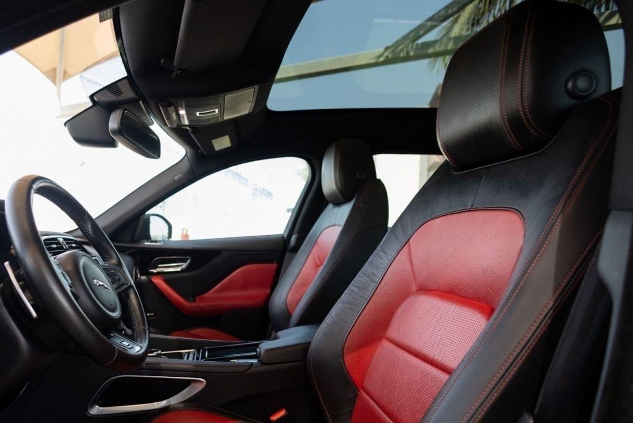 Jaguar F Pace Jaguar F-Pace R-Sport 2018 GCC under Warranty with Flexible Down-Payment.