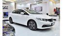 Honda Civic EXCELLENT DEAL for our Honda Civic 1.8 ( 2013 Model ) in White Color GCC Specs