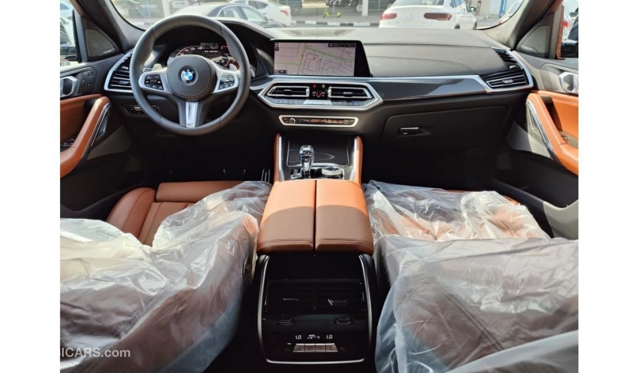 بي أم دبليو X6 M 50i Under Warranty Full Option 2023 GCC