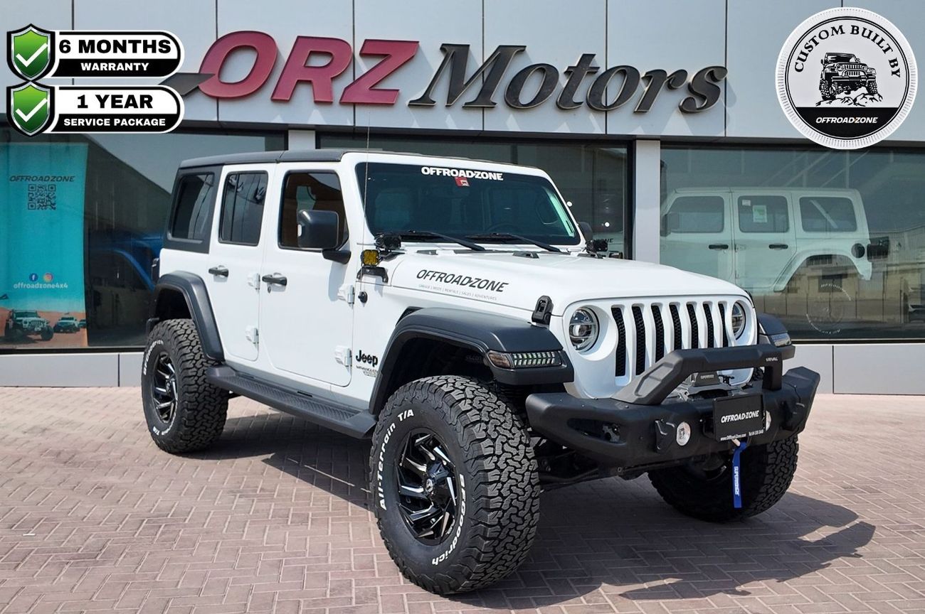 Jeep Wrangler Unlimited Sport 3.6L A/T / 6 Months Warranty and 1 Year Service Package included