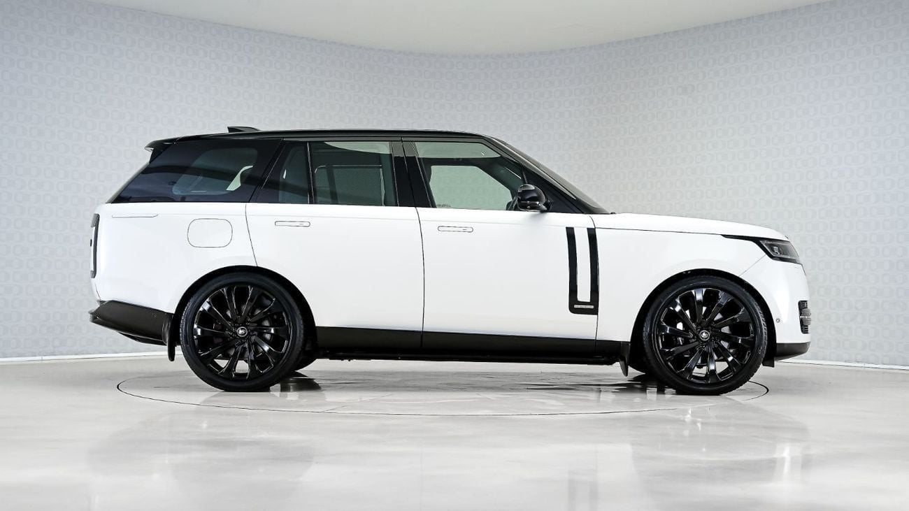 Land Rover Range Rover Autobiography P400 3.0L | AED 7,377 PM | 23-inch Alloys, Rear Screens  |  Ramadan Offer