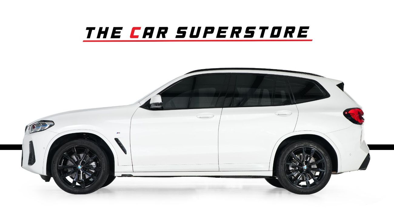 BMW X3 XDRIVE 30i M SPORT 1 Owner-BMW Warranty & Service Contract Until 09/2028-Pearl White