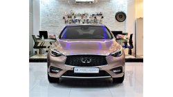 إنفينيتي Q 30 EXECELLENT DEAL for this ORIGINAL PAINT ( صبغ وكاله ) Infiniti Q30 2017 Model!! in Copper/Brown Colo