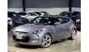 هيونداي فيلوستر 2016 Hyundai Veloster, Full Options, Warranty, Full History, GCC