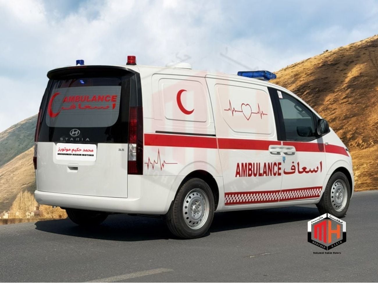 Hyundai Staria Hyundai Staria Ambulance 3.5 2026 – 3.5L V6 | Automatic | 5 Doors | Emergency Medical Vehicle