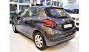 Peugeot 208 EXCELLENT DEAL for our Peugeot 208 ( 2016 Model ) in Grey Color GCC Specs