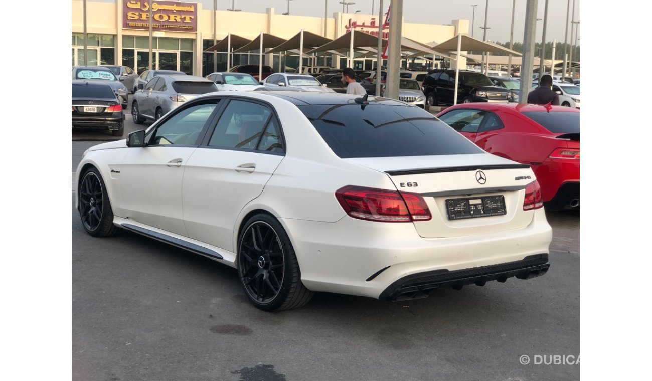 Mercedes-Benz E 63 AMG MERCEDES BENZ E63 AMG MODEL 2014 GCC MODEL 2014  car prefect condition full option