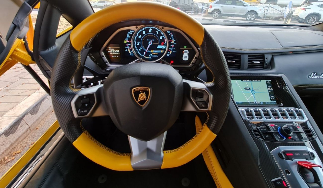 Lamborghini Aventador LP700-4 Full Service History GCC only 3000Kms 2015