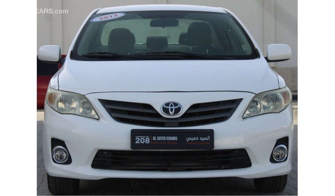 Toyota Corolla XLI XLI Toyota Corolla 2013 GCC No. 2 in excellent condition without accidents