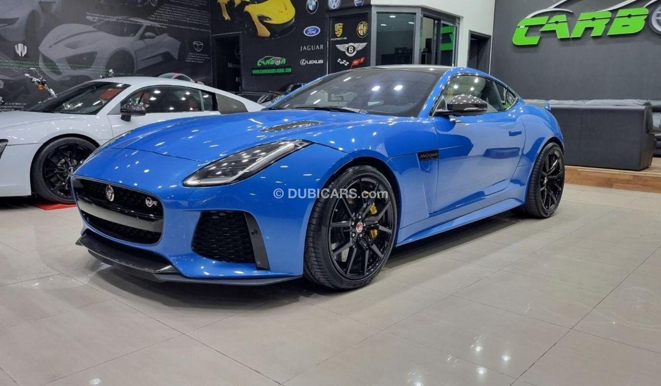 Jaguar F Type JAGUAR F-TYPE SVR 2018 IN IMMACULATE CONDITION UNDER WARRANTY AND SERVICE CONTRACT TILL 10/2024