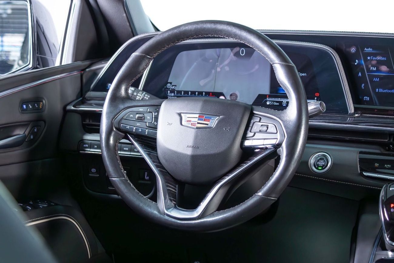 Cadillac Escalade Sport 6.2L AWD 7 Seats-GCC-Al Ghandi Warranty Until 2032-Service Contract Until 2027