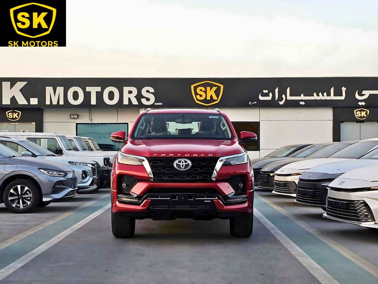 تويوتا فورتونر SR5 ADVENTURE / 4.0L V6 PETROL / PUSH START / REAR A/C (CODE # SR5DV)