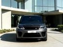 Land Rover Range Rover Sport MID SVR 5.0L (550 HP) RANGE ROVER SPORT SVR CARBON EDITION 5.0L V8 SC A/T | 2022 | AED 3,760 per mon