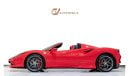 Ferrari F8 Spider Euro Spec - With Service Contract