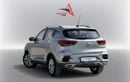 MG ZS ZS | 2024 | GCC SPECS | SILVER EXTERIOR | AED 799 per month