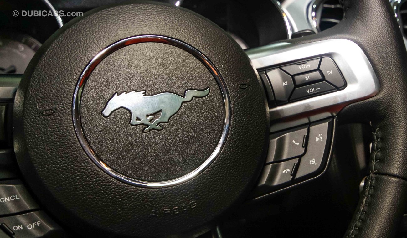 Ford Mustang GT Premium Plus 3 yrs or 100k km Gulf Warranty- 60000 km Free service at Al Tayer Motors