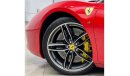 Ferrari 488 Std Std 2016 Ferrari 488 GTB, Ferrari Warranty-Service Contract-Service History, GCC