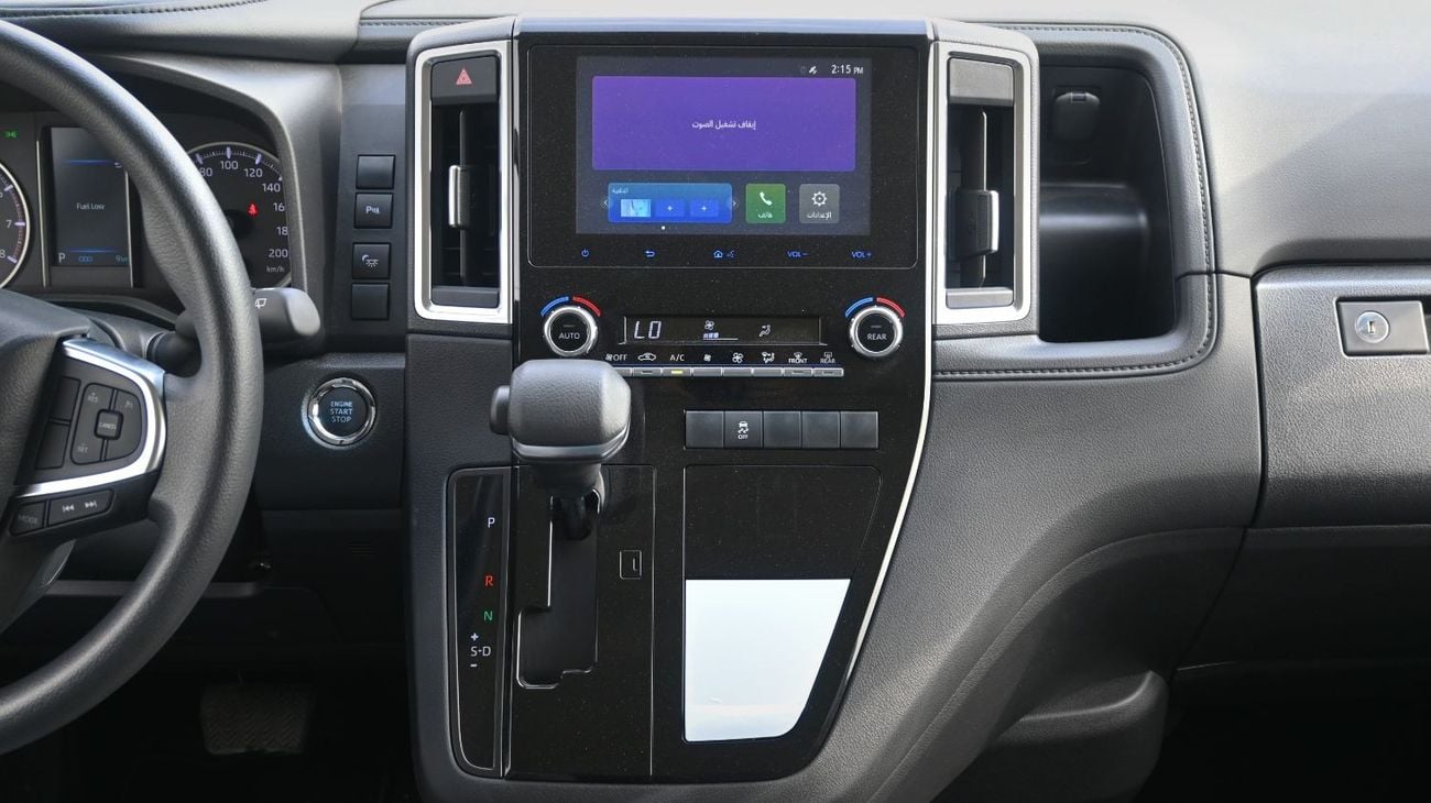تويوتا جرافينا Toyota Granvia 2025 3.5L Petrol RWD 9 Seats Transmission Automatic  Black Outside Black Inside