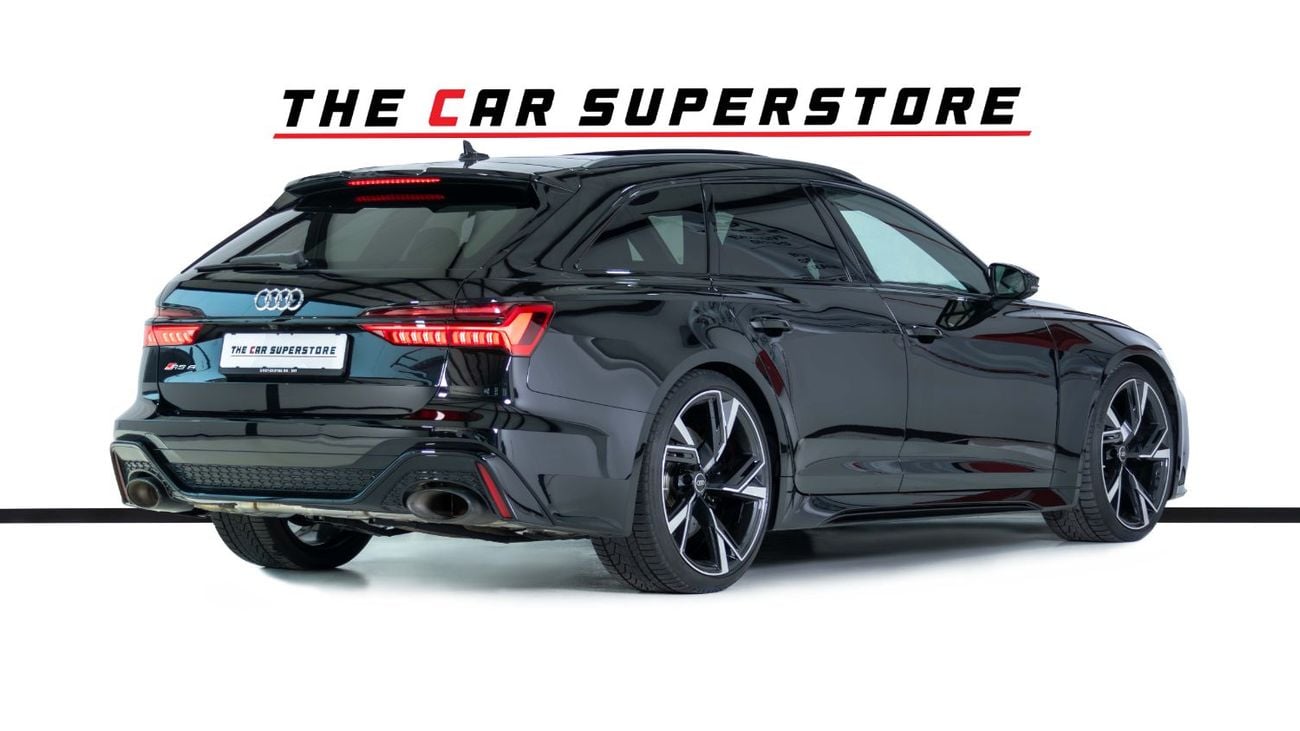 Audi RS6 Special Order-Premium Metallic Paint-Black on Black-Fastest Exclusive Estate