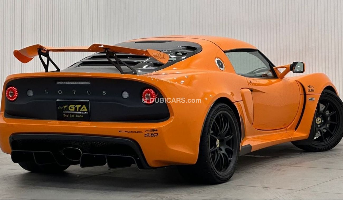 Lotus Exige 2021 Lotus Exige 410 Sport 20th Anniversary Edition, Manual Transmission, Excellent Condtion, GCC
