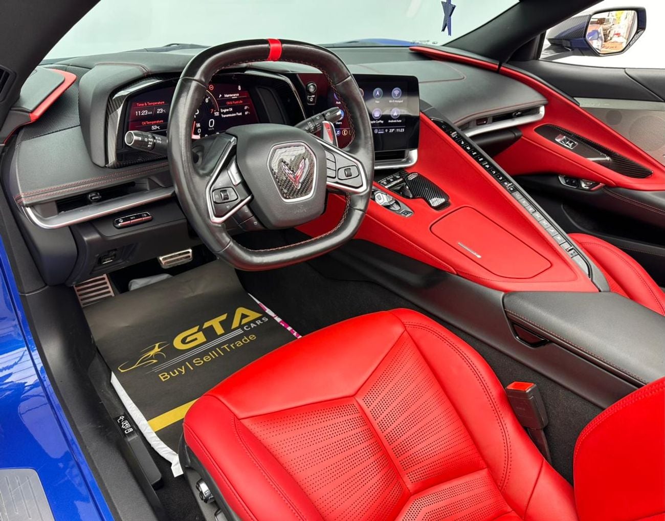 Chevrolet Corvette 2021 Chevrolet Corvette C8 Stingray 3LZ, 1 Year Warranty Unlimited Km, Excellent Condition, GCC