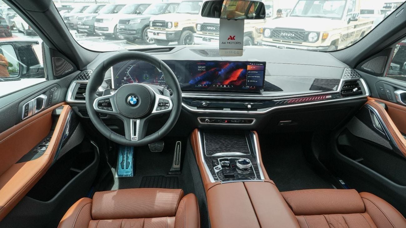 بي أم دبليو X6 M60i LUXURY M60i xDrive V8 2026MY Export Only