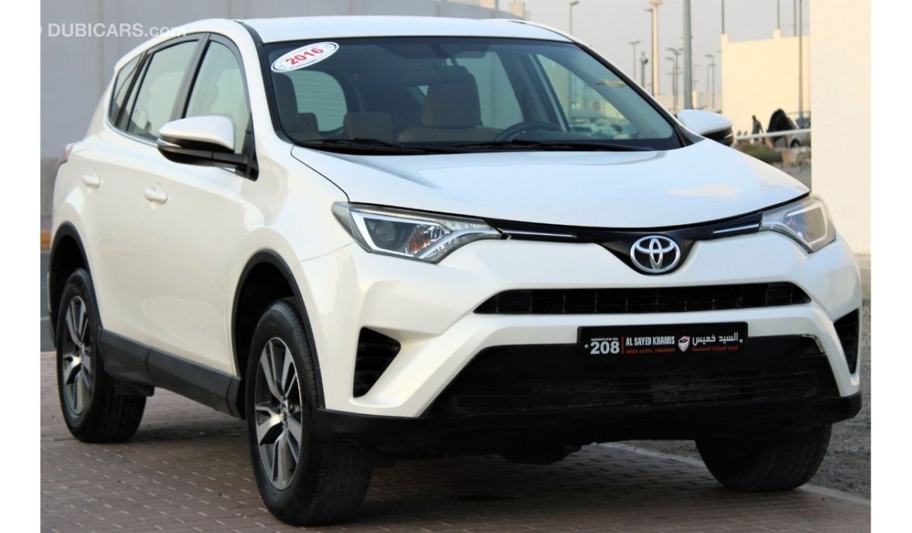 Toyota RAV4 Toyota RAV 2016 GCC, in excellent condition, without accidents, very clean from inside and outside