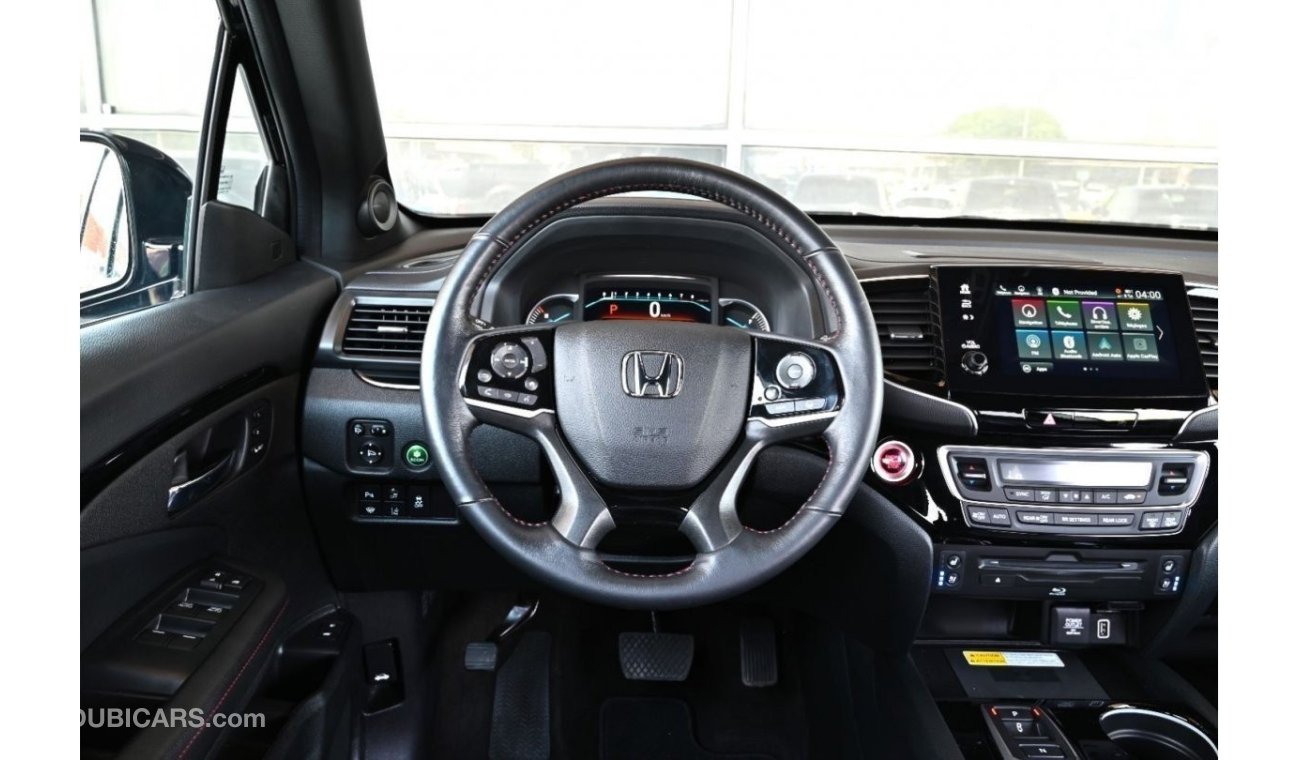 Honda Pilot Touring Honda Pilot Black Edition - Panoramic Roof - Rear DVD - Original Paint - AED 2,575 Monthly P