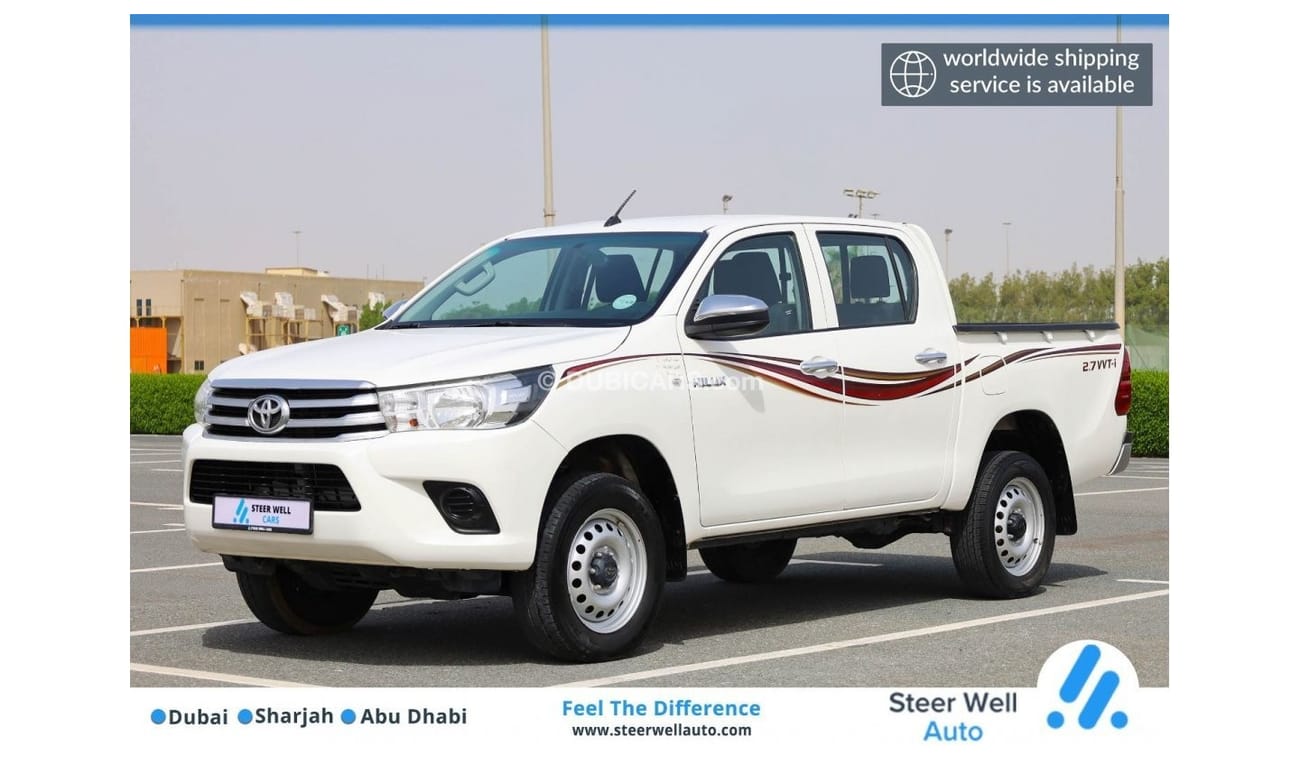 Toyota Hilux GL 2.7L 4x4 Automatic Petrol Engine | GCC Specs | Excellent Condition