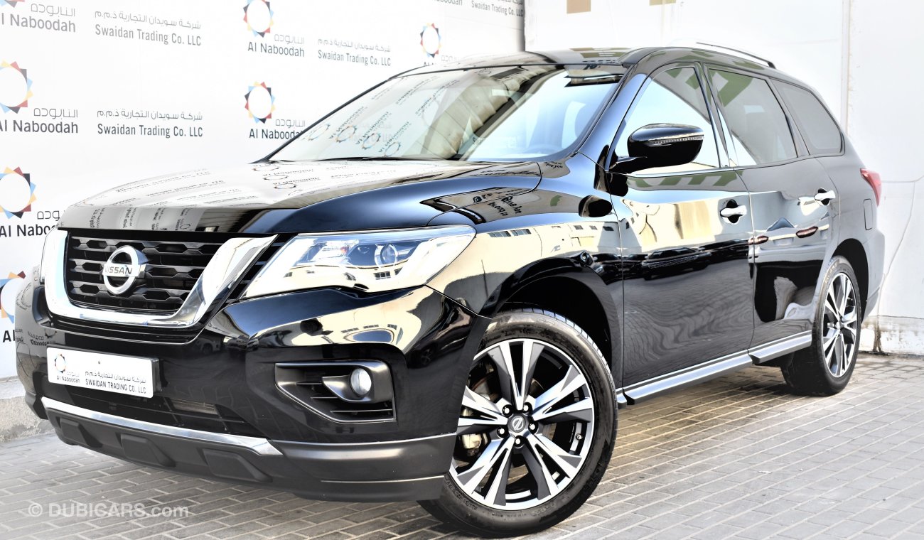 Nissan Pathfinder DEALER WARRANTY 3.5L SV 2018 GCC SPECS WITH LEATHER SEATS