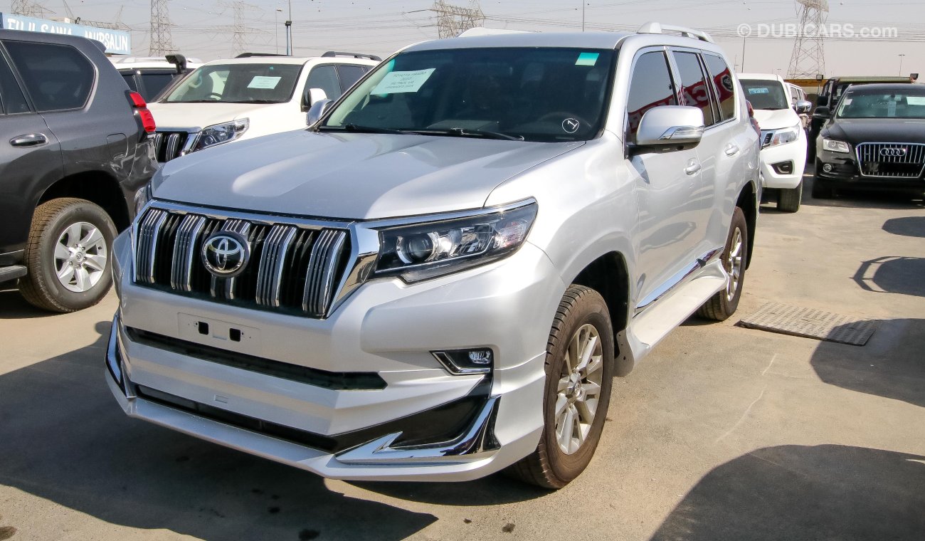 Toyota Prado left hand drive 2.7 petrol 4 cyl facelifted to 2018 design with additional accessories