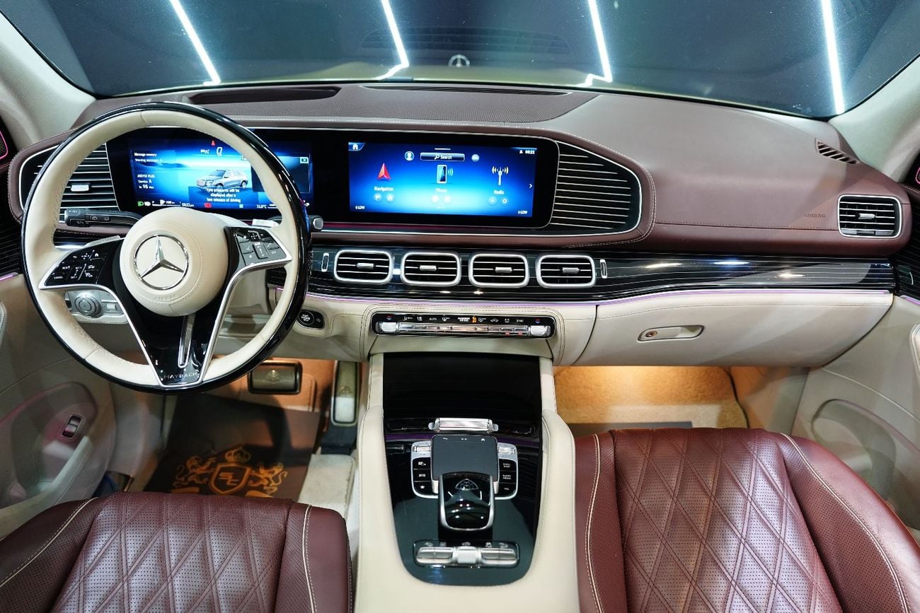 Mercedes Maybach GLS600 Maybach Two-Tone, Executive Rear Seat Package, Gargash Warranty + Service!!