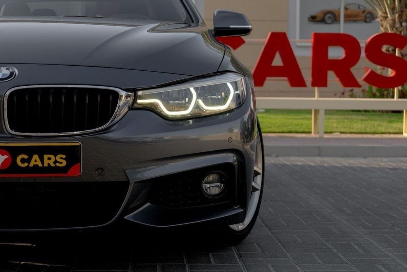 BMW 430i M Sport 2.0L BMW 430i M-Sport Convertible 2018 GCC under Warranty with Flexible Down-Payment.