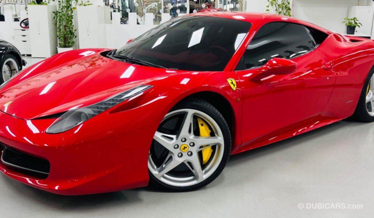 فيراري 458 GCC .. FSH .. Perfect Condition .. Italia