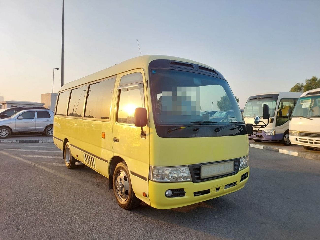 تويوتا كوستر 2015 TOYOTA COASTER BUS RHD 4.0 L DIESEL AUTOMATIC (PM02874)