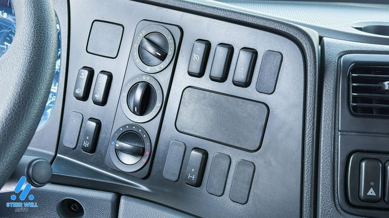 Mitsubishi Fuso FJ 12 Ton 6.4L RWD Diesel Bare Chassis Truck | White