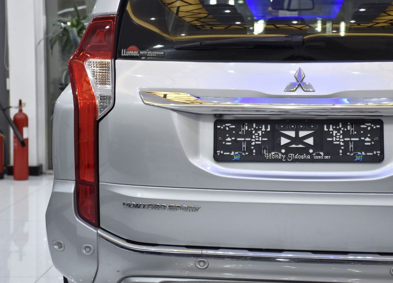 Mitsubishi Montero EXCELLENT DEAL for our Mitsubishi Montero Sport 4WD V6 ( 2017 Model ) in Silver Color GCC Specs