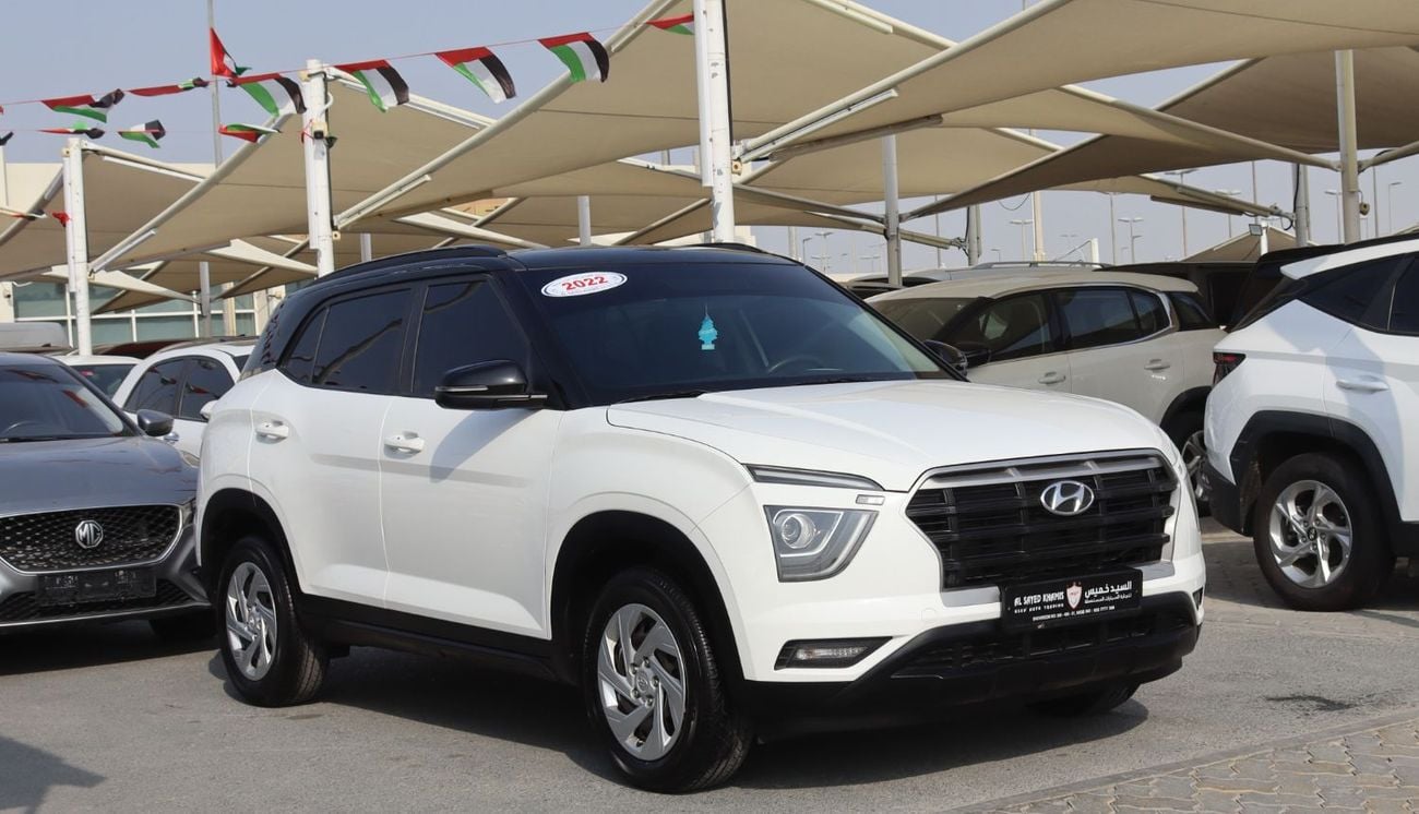 Hyundai Creta Mid 1.6L Hyundai Creta -GCC - 2022- Accident-Free- 1.5L - Black Roof - Excellent Condition