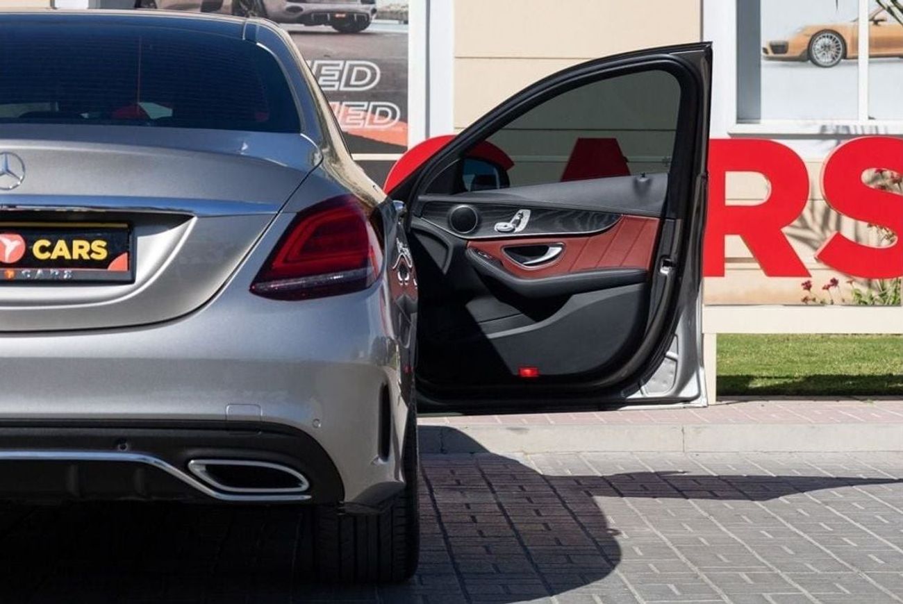 مرسيدس بنز C 200 Mercedes-Benz C200 AMG 2021 GCC under Agency Warranty with Flexible Down-Payment.