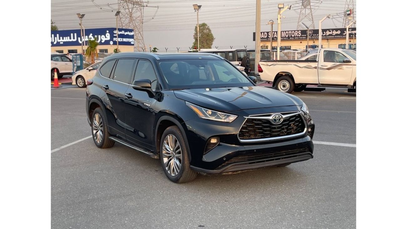 Toyota Highlander 2021 TOYOTA HIGHLANDER HYBRID PLATINUM FULL OPTIONS IMPORTED FROM USA