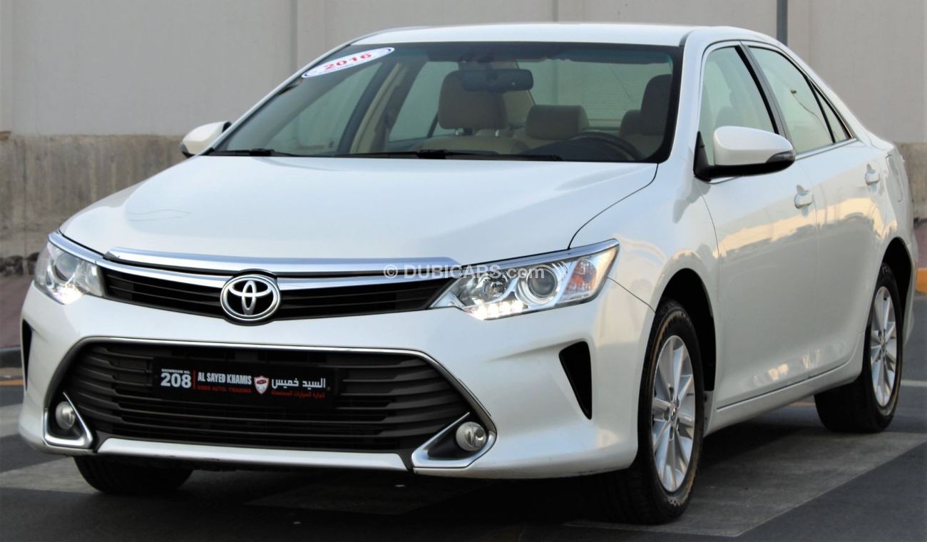 تويوتا كامري تويوتا كامري 2016 وارد تركي بدون حوادث بحالة ممتازة نظيفه جدا من الداخل والخارج