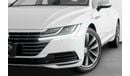Volkswagen Arteon R-Line 4Motion 2018 Volkswagen Arteon / Full Volkswagen Service History