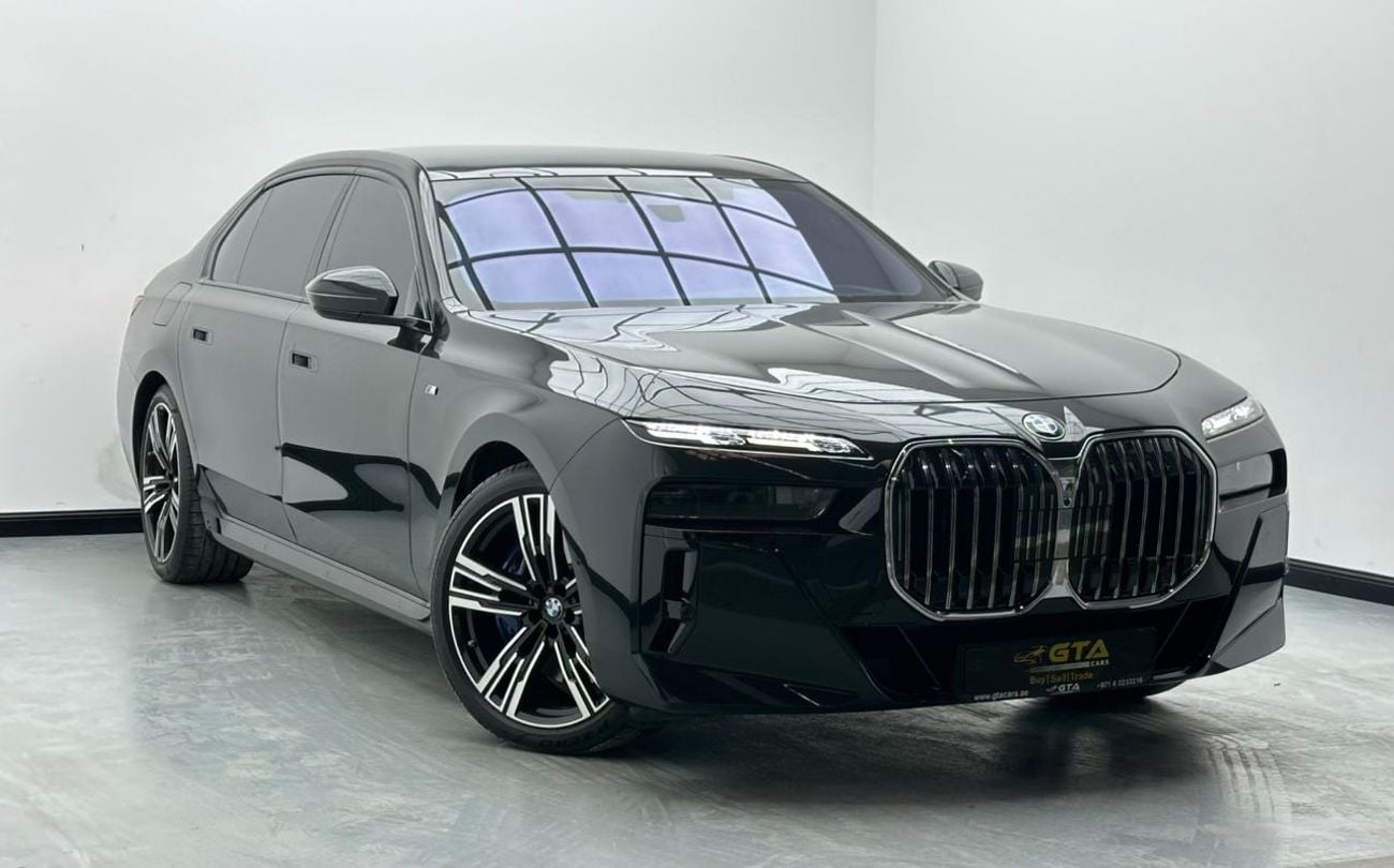 بي أم دبليو 760i 2024 BMW 760i xDrive M-Sport, 2028 BMW Warranty and Service Pack, BMW Service History, GCC