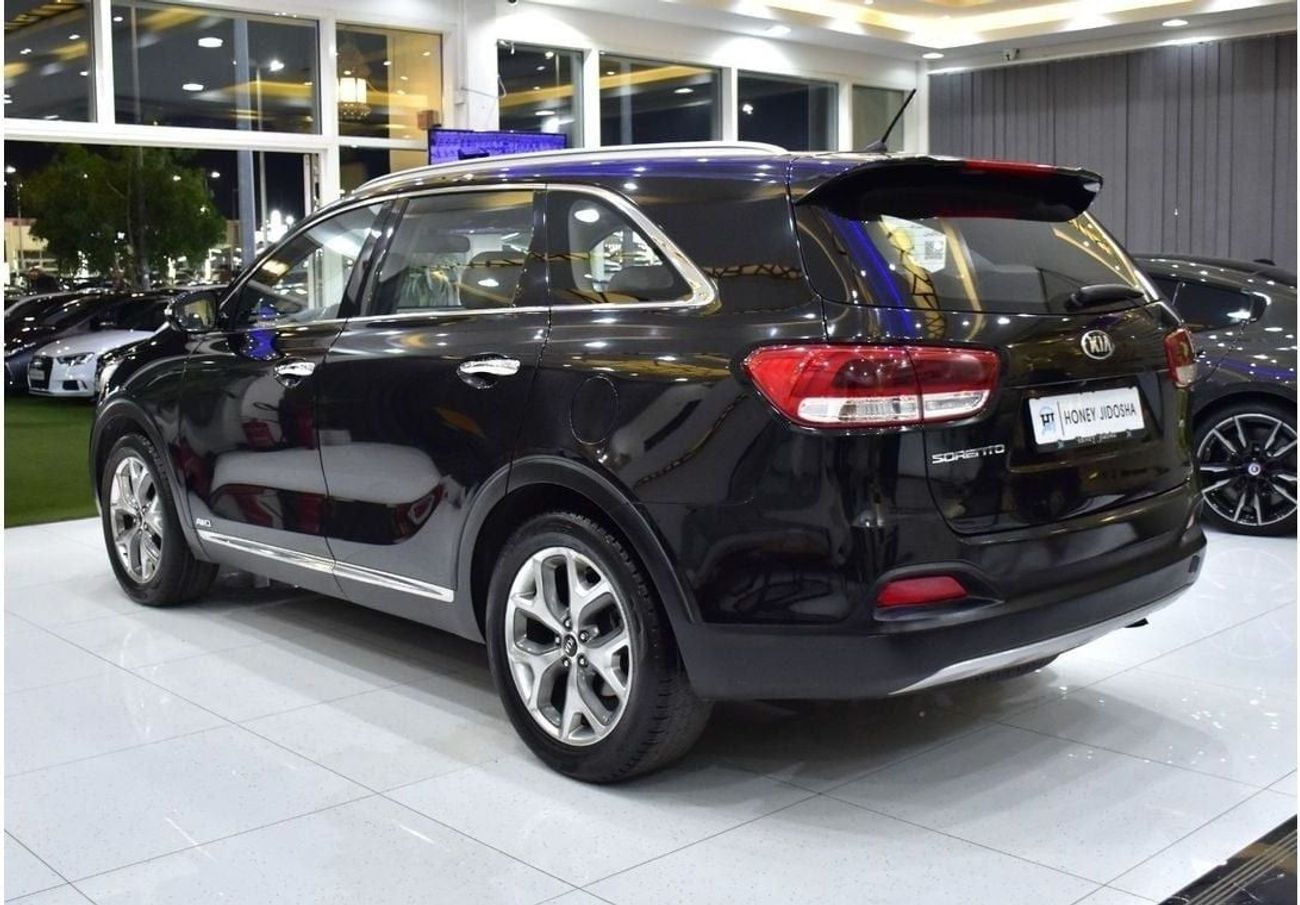 Kia Sorento EXCELLENT DEAL for our KIA Sorento AWD V6 ( 2016 Model ) in Black Color GCC Specs
